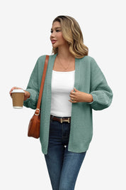 Womens Green Oversized Cardigan Sweaters | CicyBell
