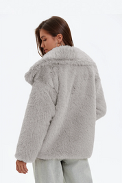  Women's Faux Fur Coat 3