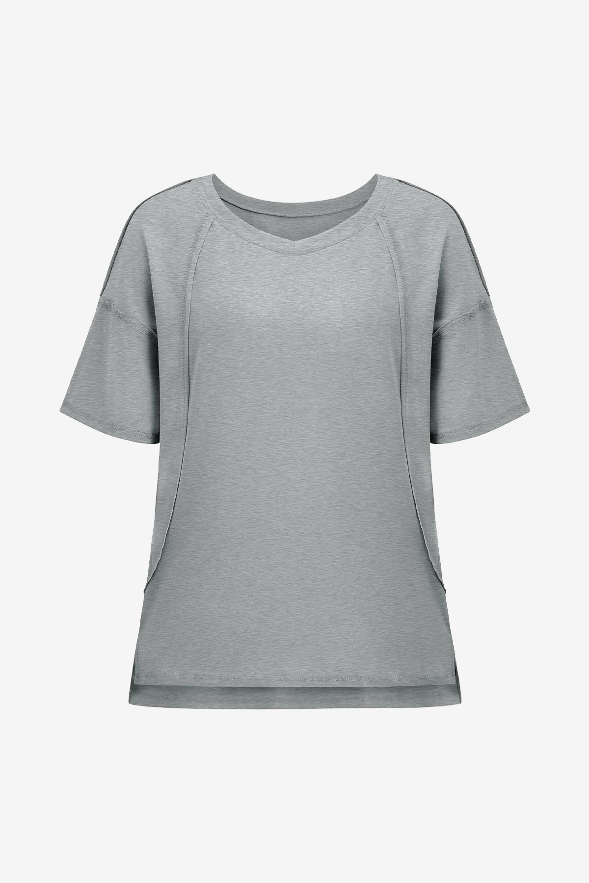Womens Grey Oversized T Shirts | CicyBell