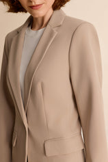 Cicy Bell Womens Khaki Casual Work Blazers