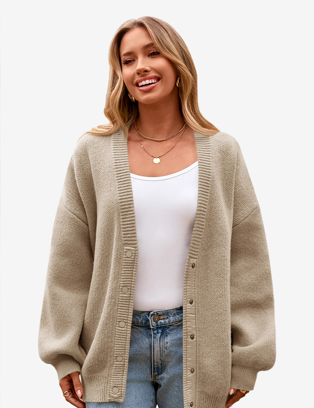  Cicy Bell Women's Oversized Chunky Cardigan 1