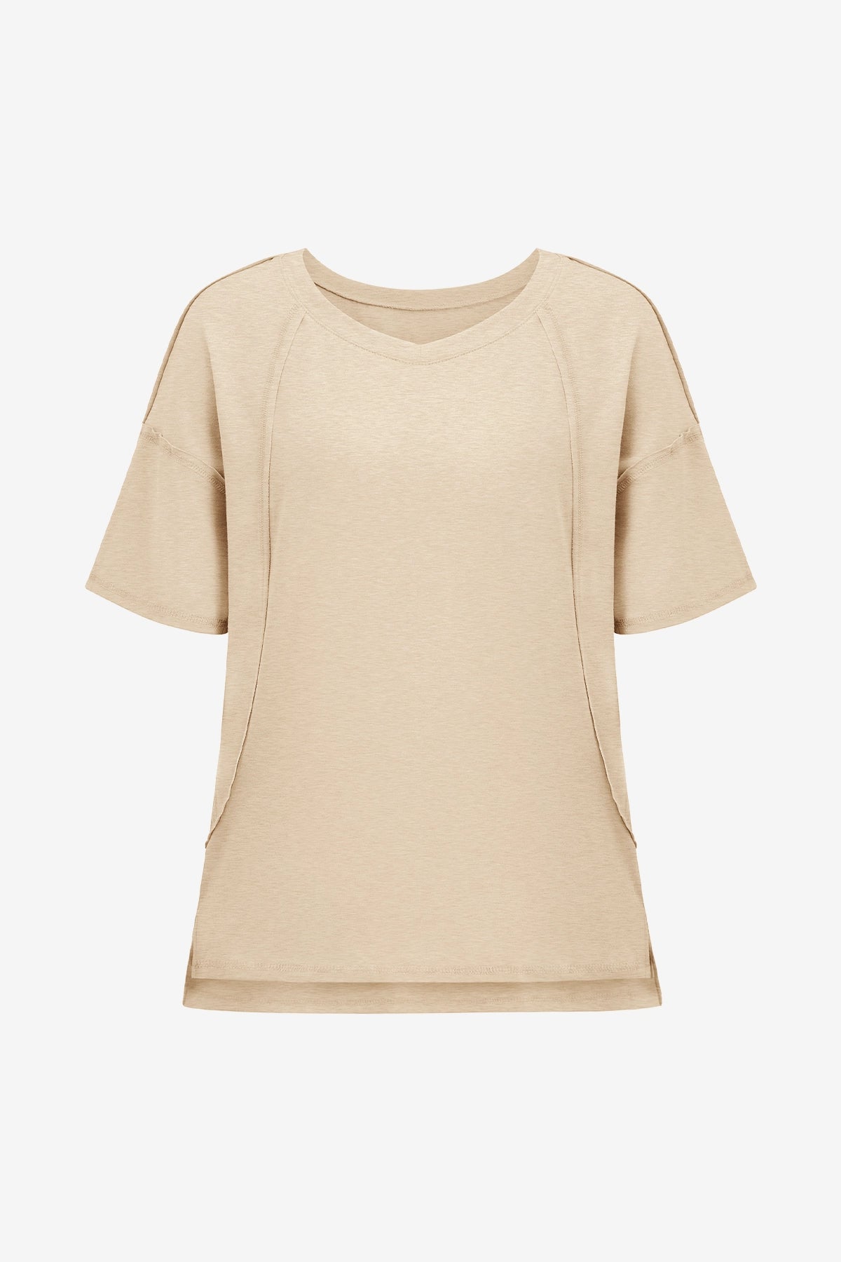 Womens Khaki Oversized T Shirts | CicyBell