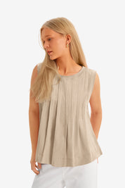 Cicy Bell Women's Peplum Flowy Tank Top1