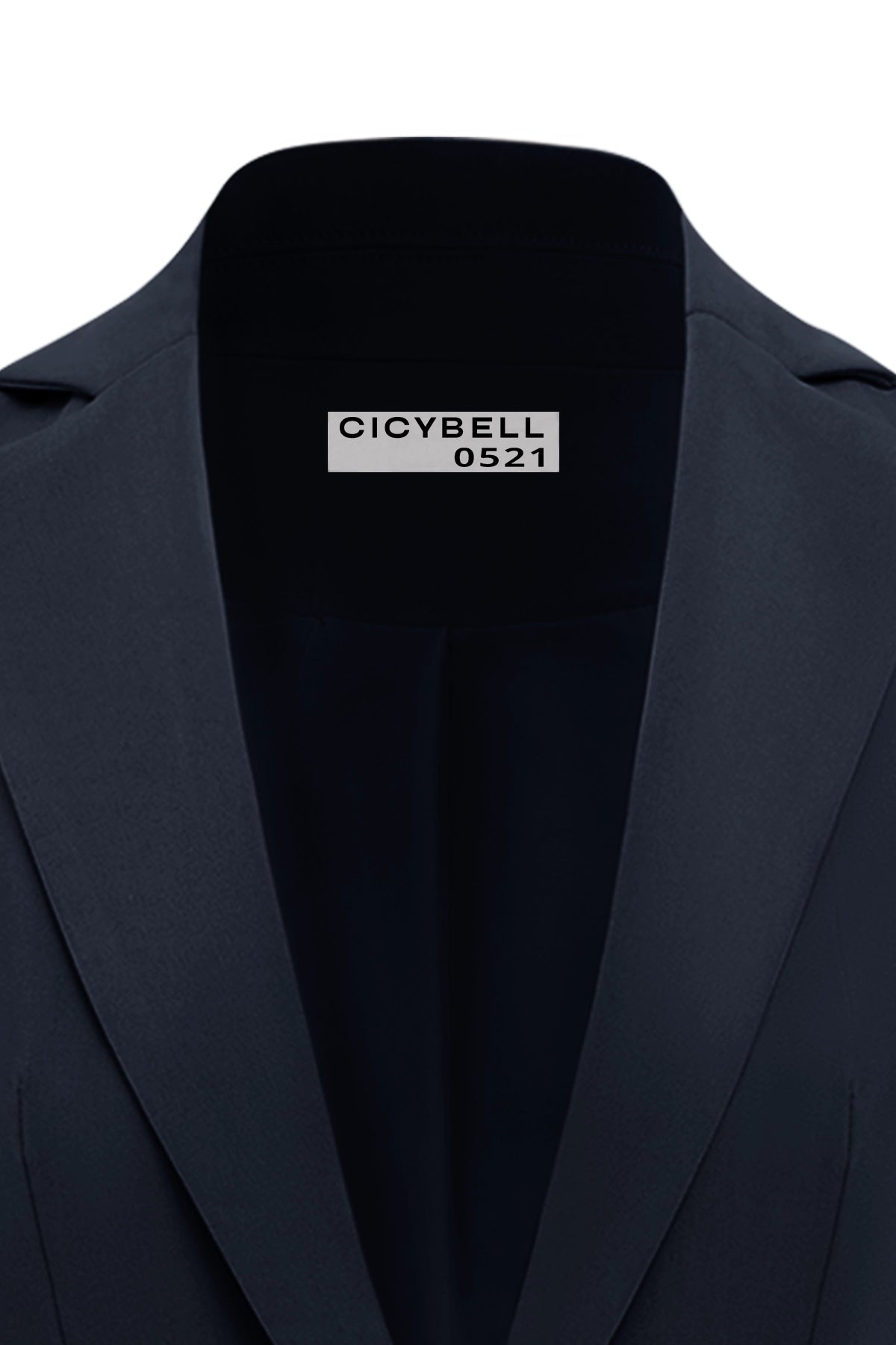CICY BELL 0521 Womens Navy Casual Work Blazers