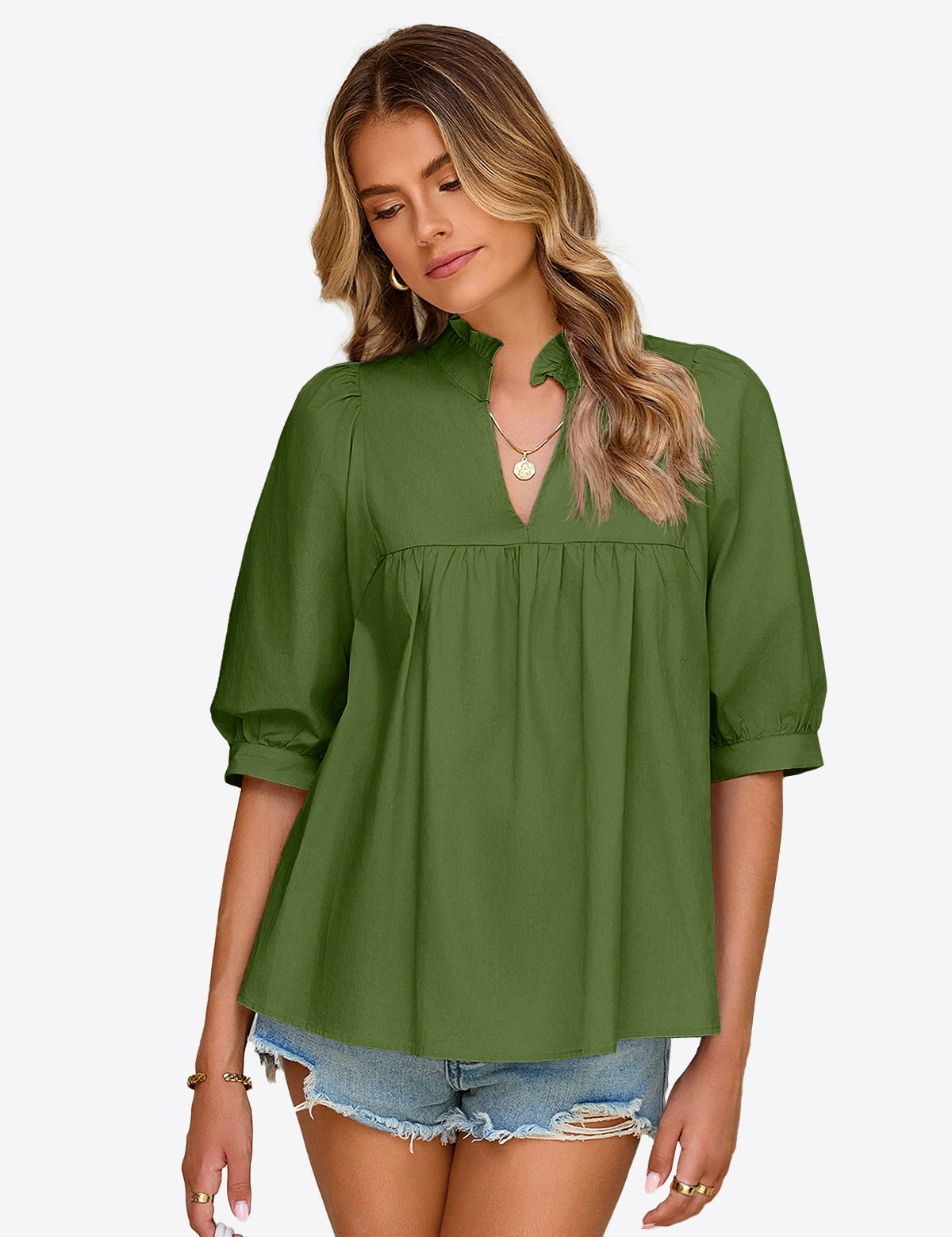 CICYBELL-Women-OliveGreen-Blouses-H4E278-1.webp