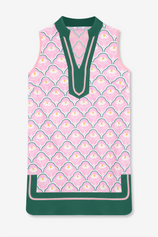 Womens Light Pink Summer Floral Printed Mini Dress  | CicyBell
