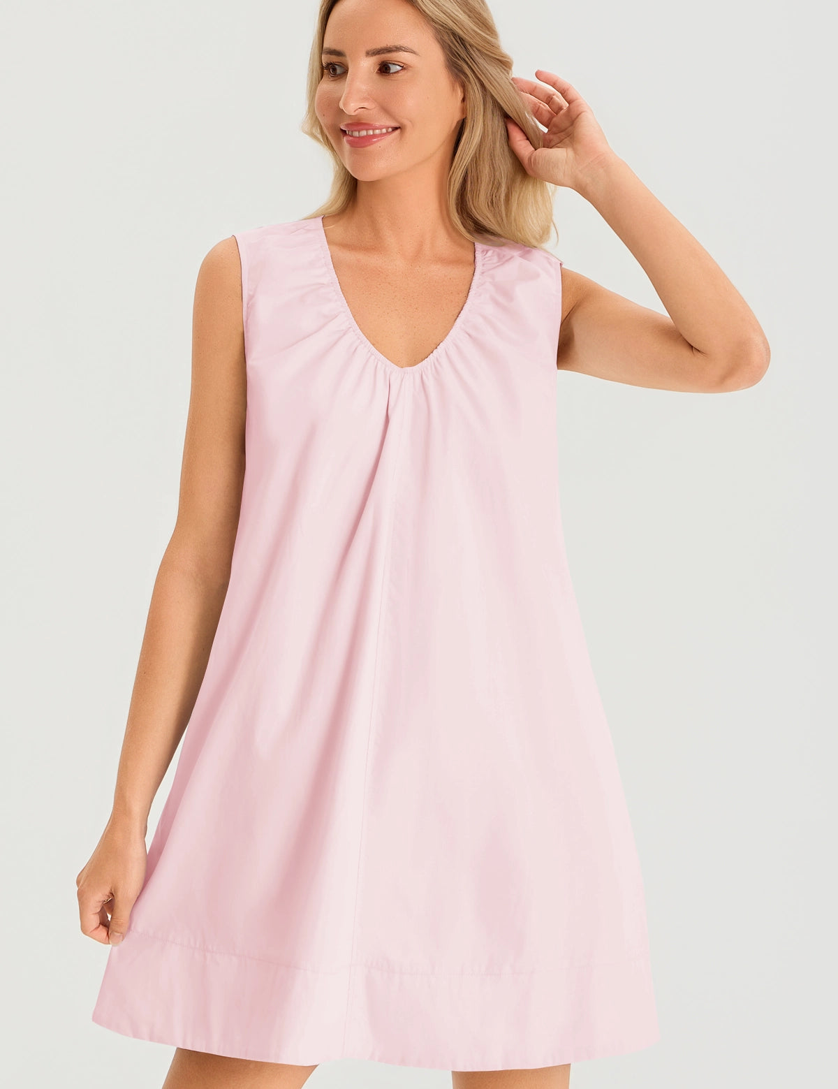 Cicy Bell Women's Babydoll Tank Mini Dress3