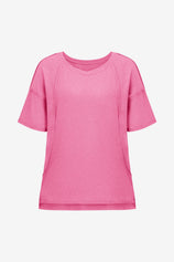 Womens Pink Oversized T Shirts | CicyBell