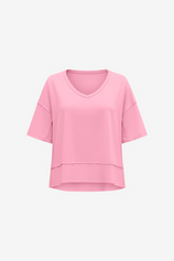 Womens Pink Oversized T-Shirts | CicyBell