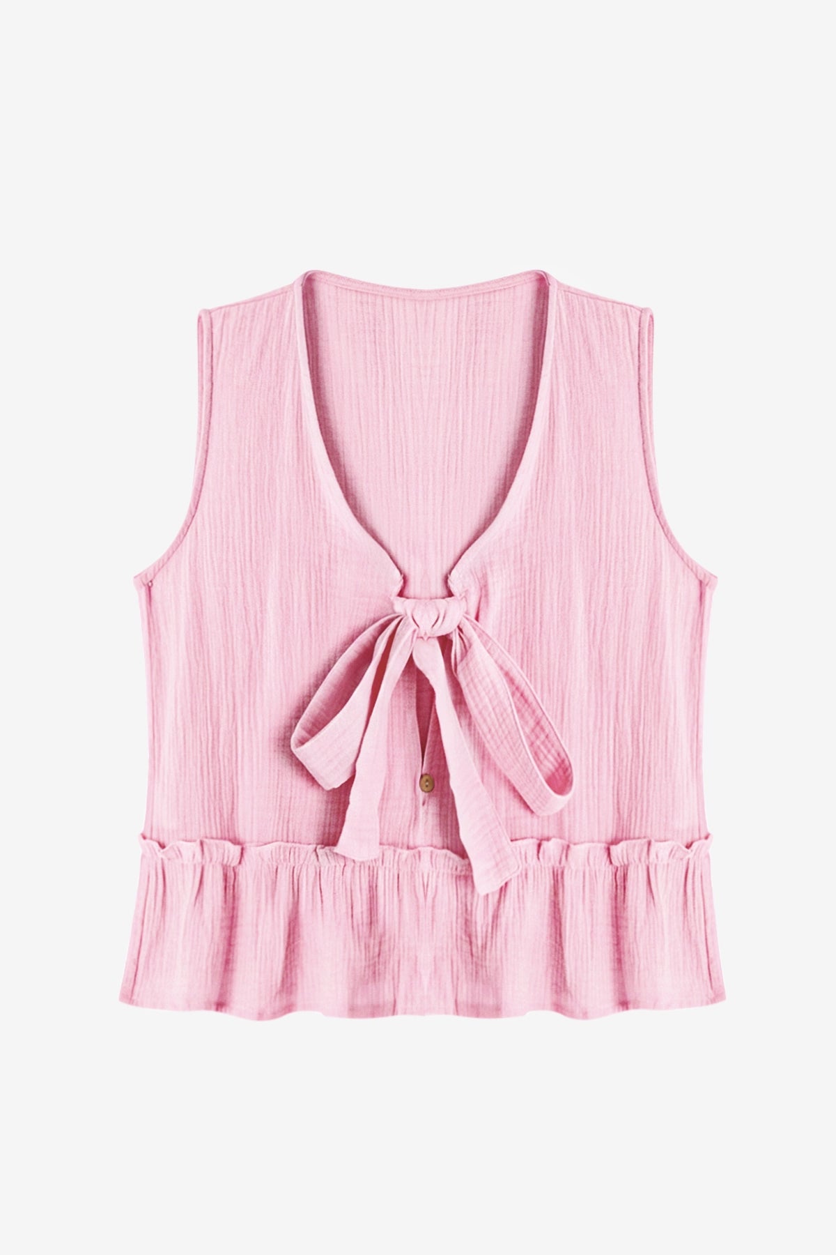 Womens Pink Babydoll Tank Tops | CicyBell