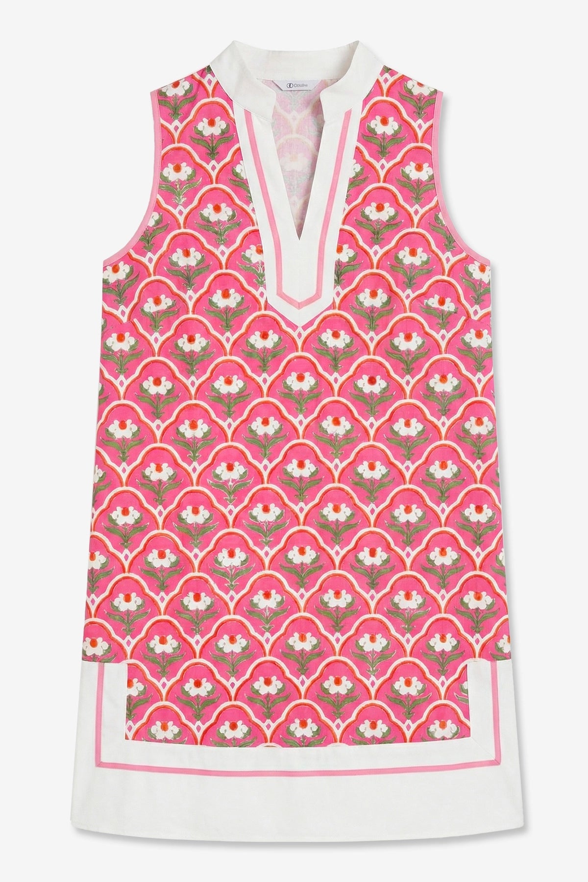 Womens Rose Red Summer Floral Printed Mini Dress  | CicyBell