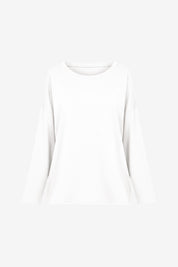 Womens White Oversized Long Sleeve T Shirts | CicyBell