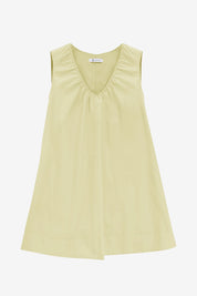 Womens Yellow Babydoll Tank Mini Dress | CicyBell