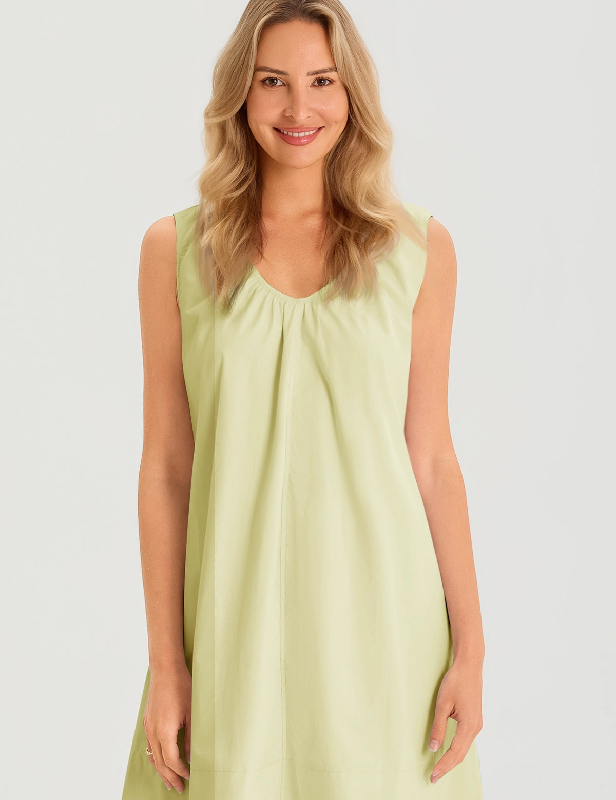 Cicy Bell Women's Babydoll Tank Mini Dress2