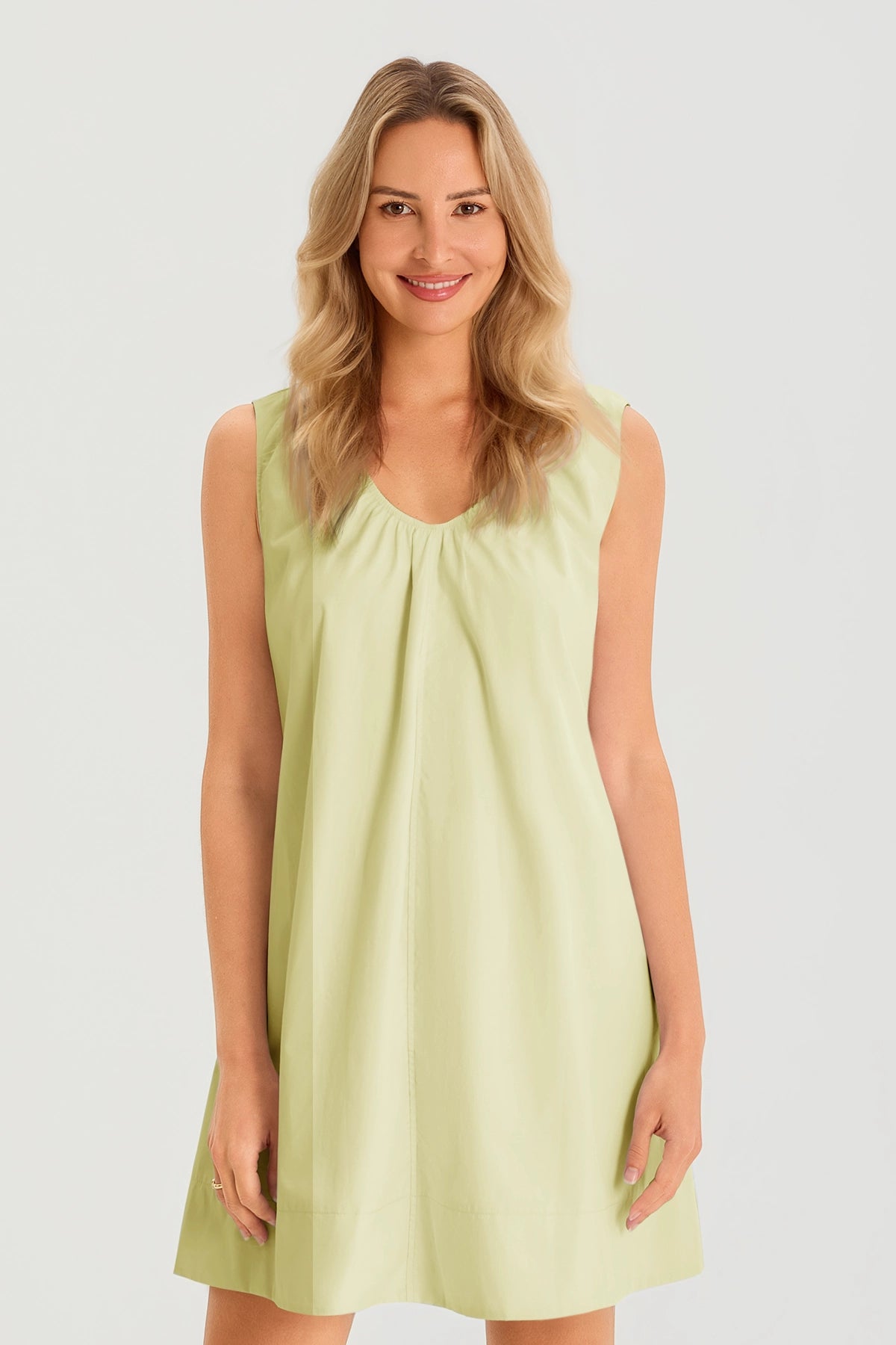 Cicy Bell Women's Babydoll Tank Mini Dress2