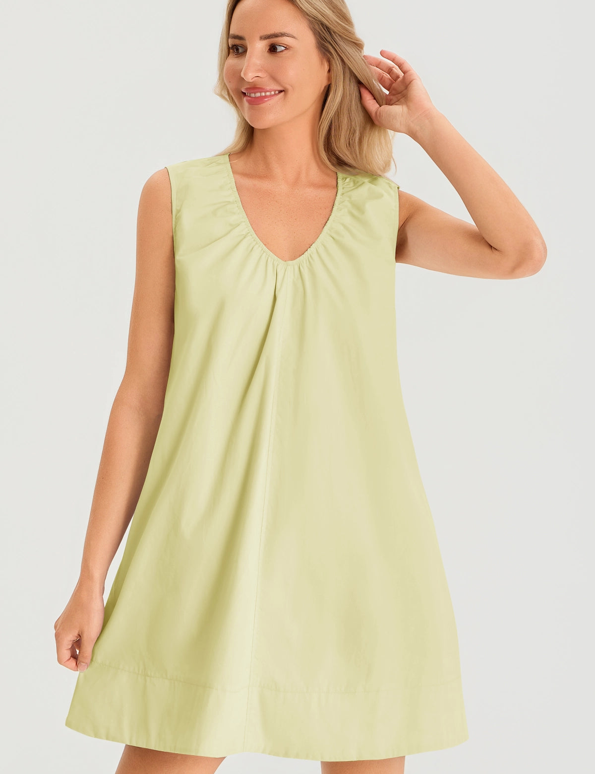 Cicy Bell Women's Babydoll Tank Mini Dress3