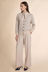 Womens Apricot Button Down Cardigans | CicyBell