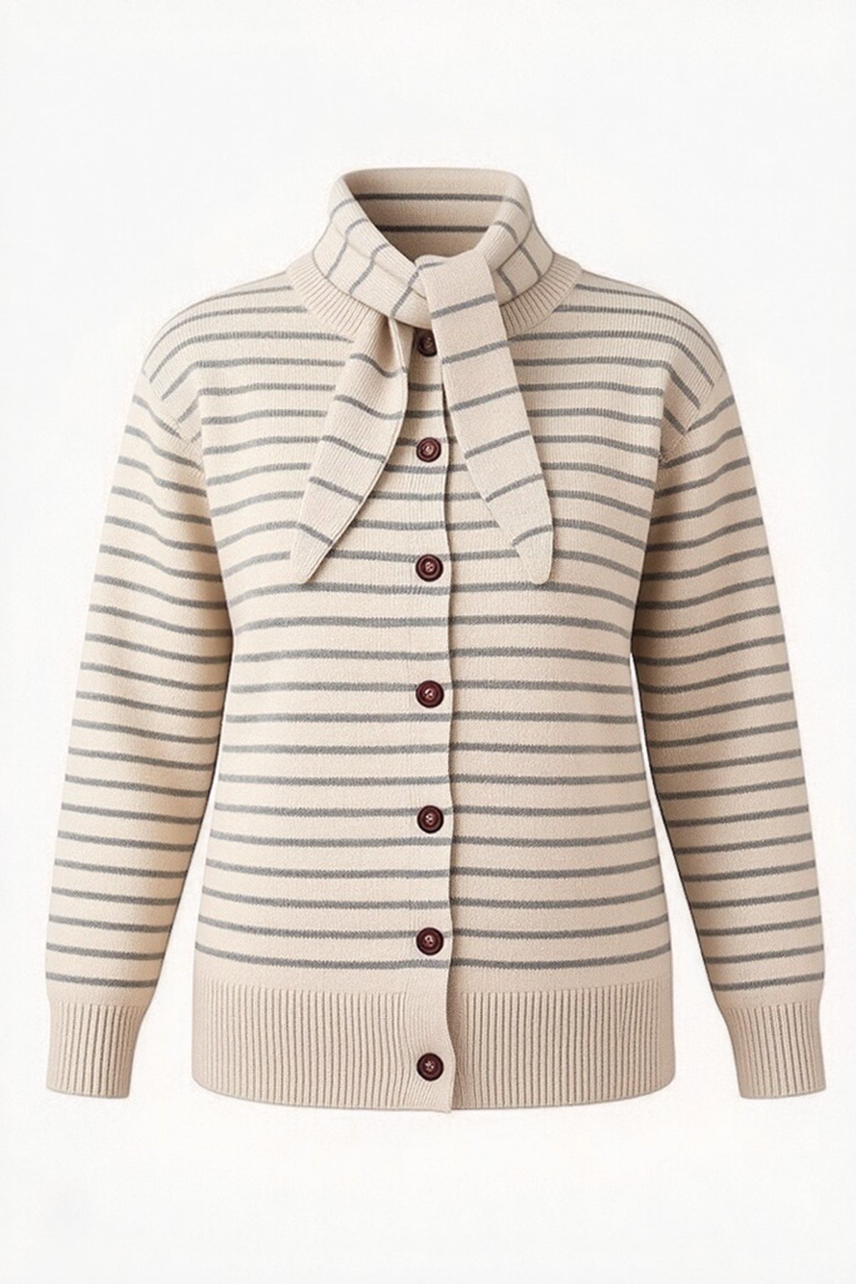 Womens Apricot Button Down Cardigans | CicyBell