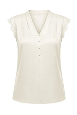 Womens Apricot Silk Satin Tank Tops | CicyBell