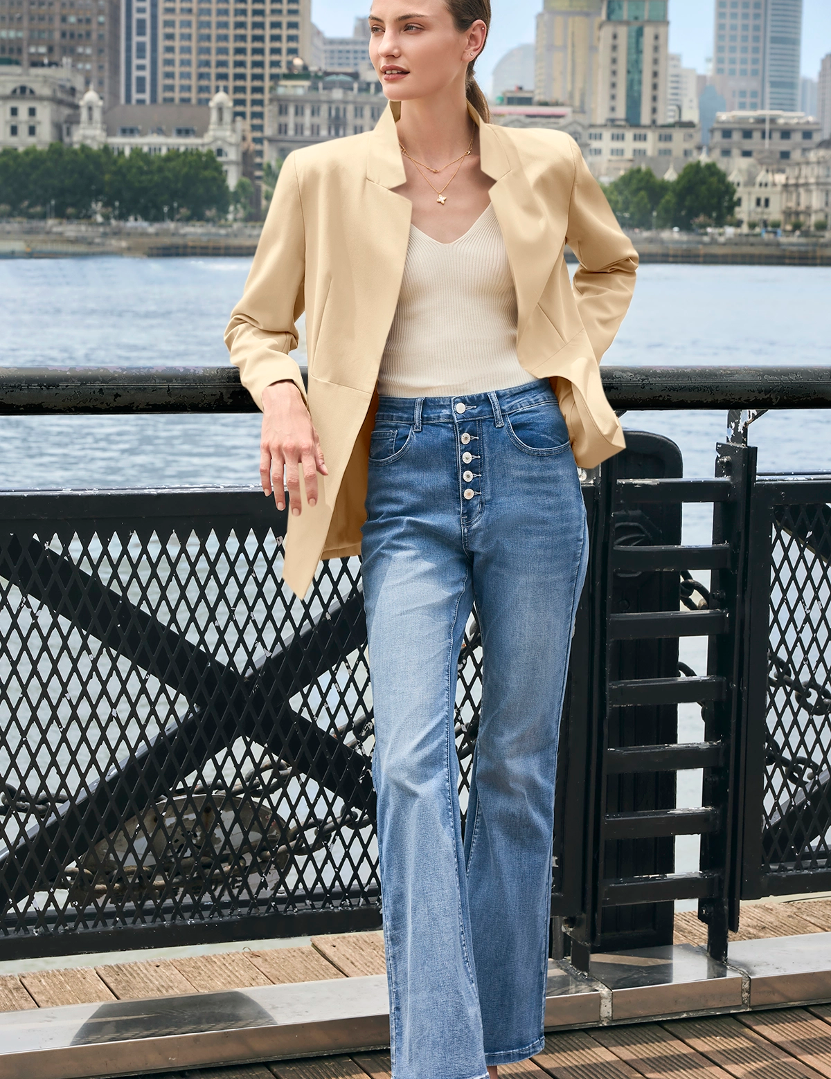 CicyBell-Women-Beige-Blazer-H5N923_2.webp