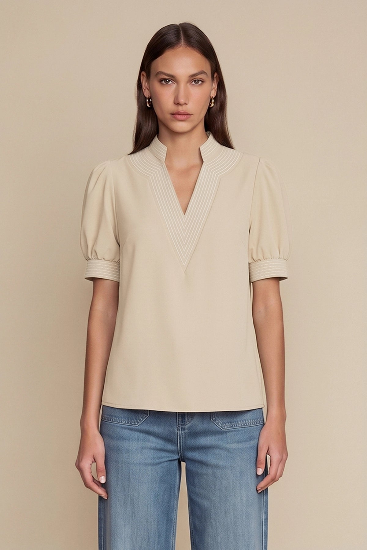 CicyBell-Women-Beige-Blouses-NX2621_1.webp