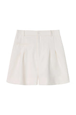 Womens Beige Wide Leg Dressy Shorts | CicyBell