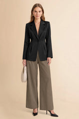 Womens Black Business Casual Suit Jackets  | CicyBell