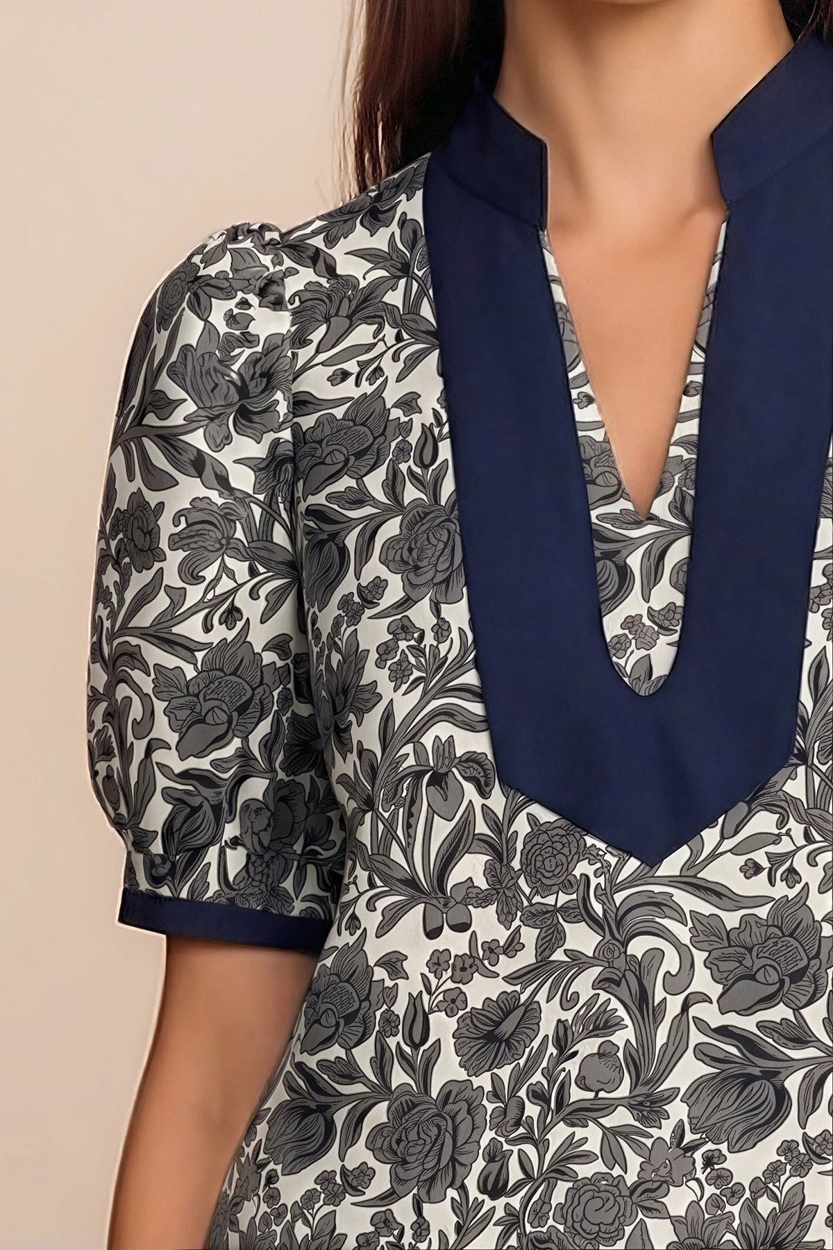 Womens Black Puff Sleeve Blouses | CicyBell