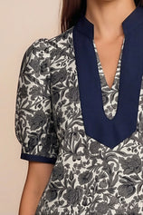 Womens Black Puff Sleeve Blouses | CicyBell