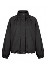 Womens Black Cropped Bomber Jacket | CicyBell