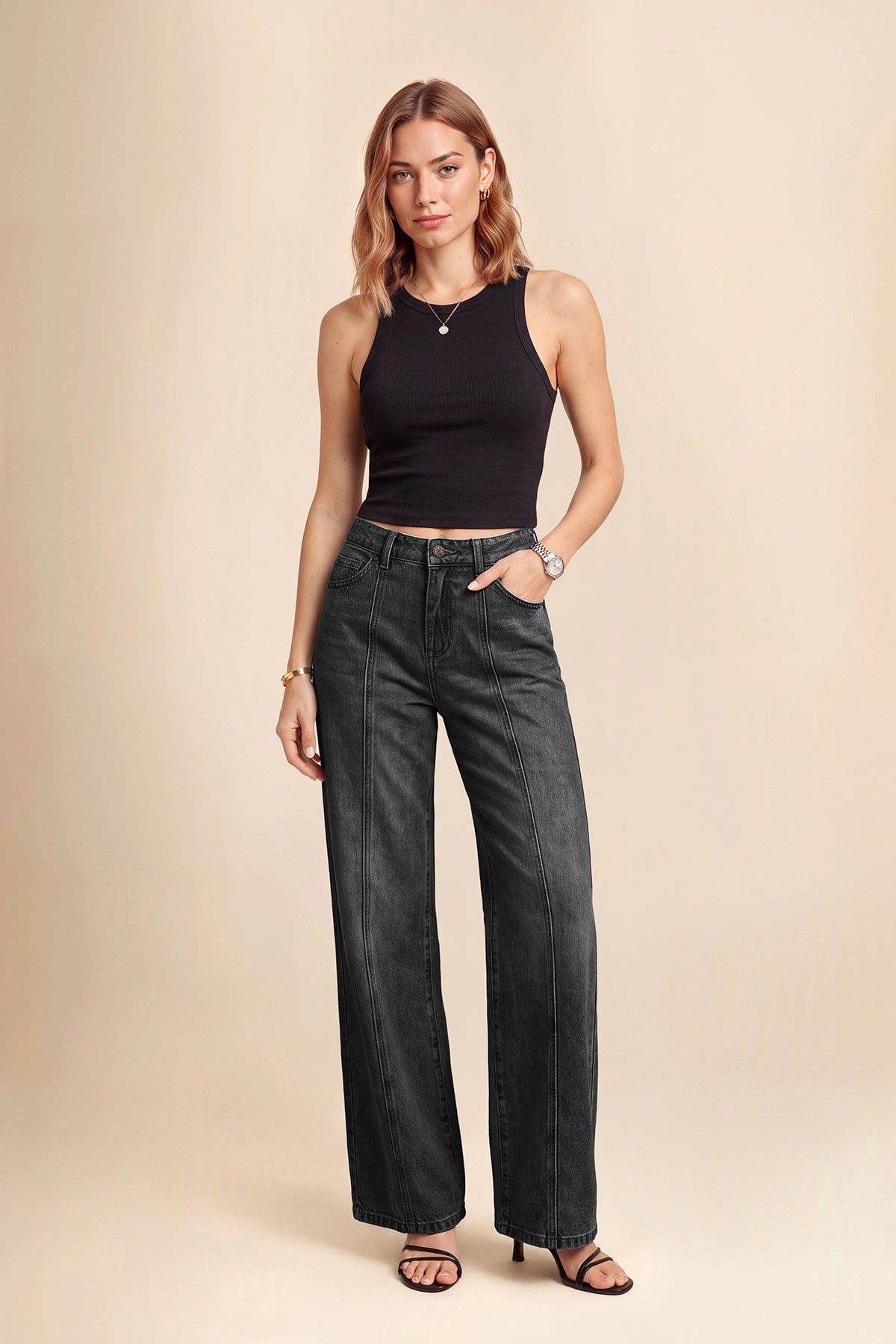CicyBell-Women-Black-Jeans-H5N977_3.webp