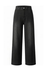 Womens Black Baggy High Waisted Jeans | CicyBell