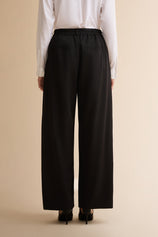 Womens Black Wide Leg Dressy Pants | CicyBell