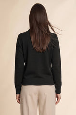 Womens Black Button Down Cardigans | CicyBell