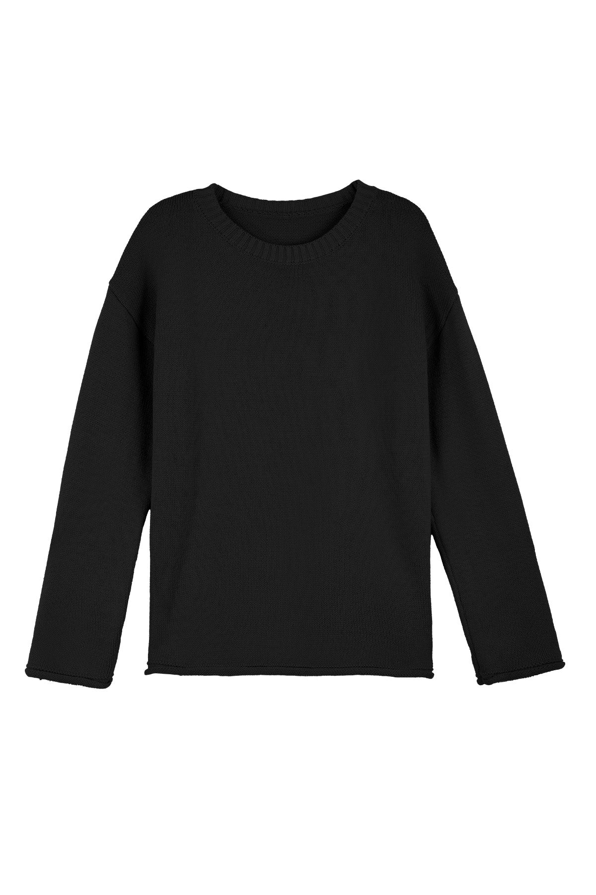 Womens Black Long Sleeve Sweater | Cicy Bell