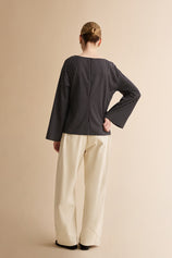Womens Black Cinched Waist Wrap Tops | CicyBell