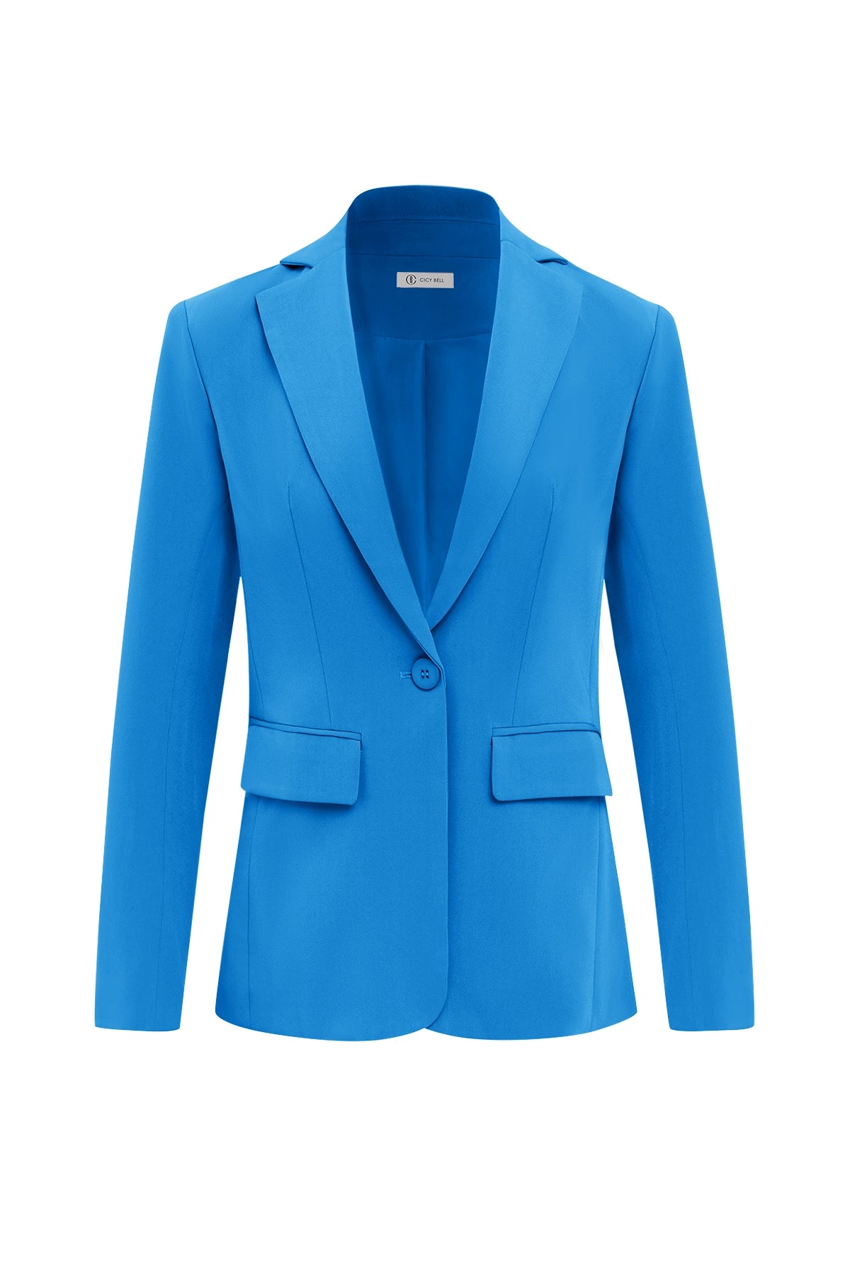Womens Blue Casual Work Blazers | CicyBell