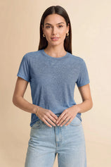 Womens Blue Short Sleeve Shirts | CicyBell