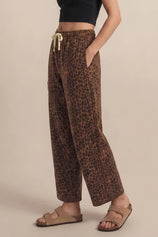 Womens Brown High Waisted Barrel Jeans | CicyBell