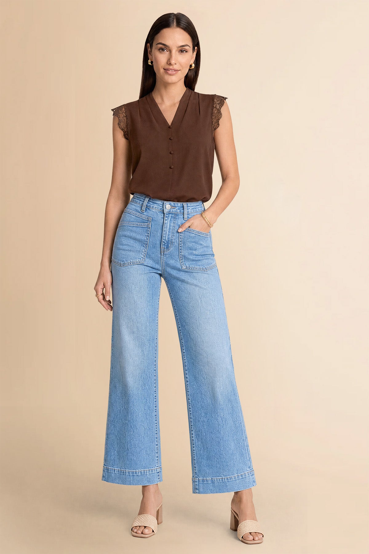 CicyBell-Women-Brown-Tops-NX2640_1.jpg