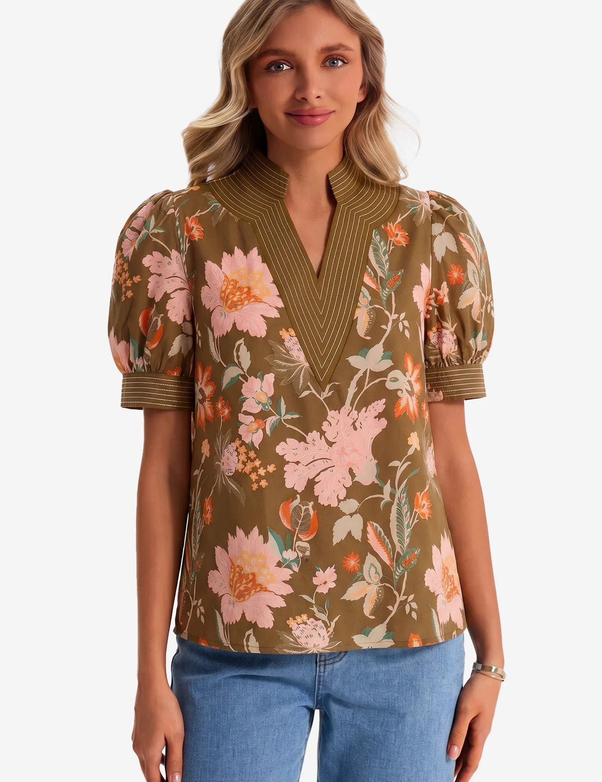 CicyBell-Women-BrownPrint-Blouses-NX2660_1.webp