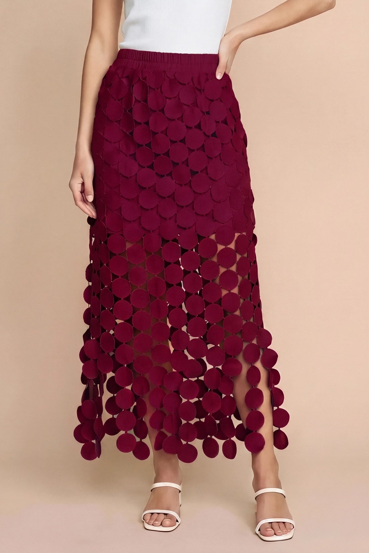 CicyBell-Women-Burgundy-Skirt-RP6111_5.webp