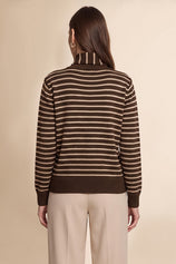 Womens Coffee Button Down Cardigans | CicyBell