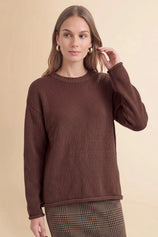 Womens Coffee Long Sleeve Sweater | Cicy Bell