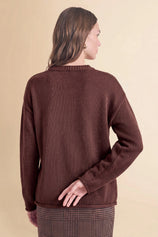 Womens Coffee Long Sleeve Sweater | Cicy Bell