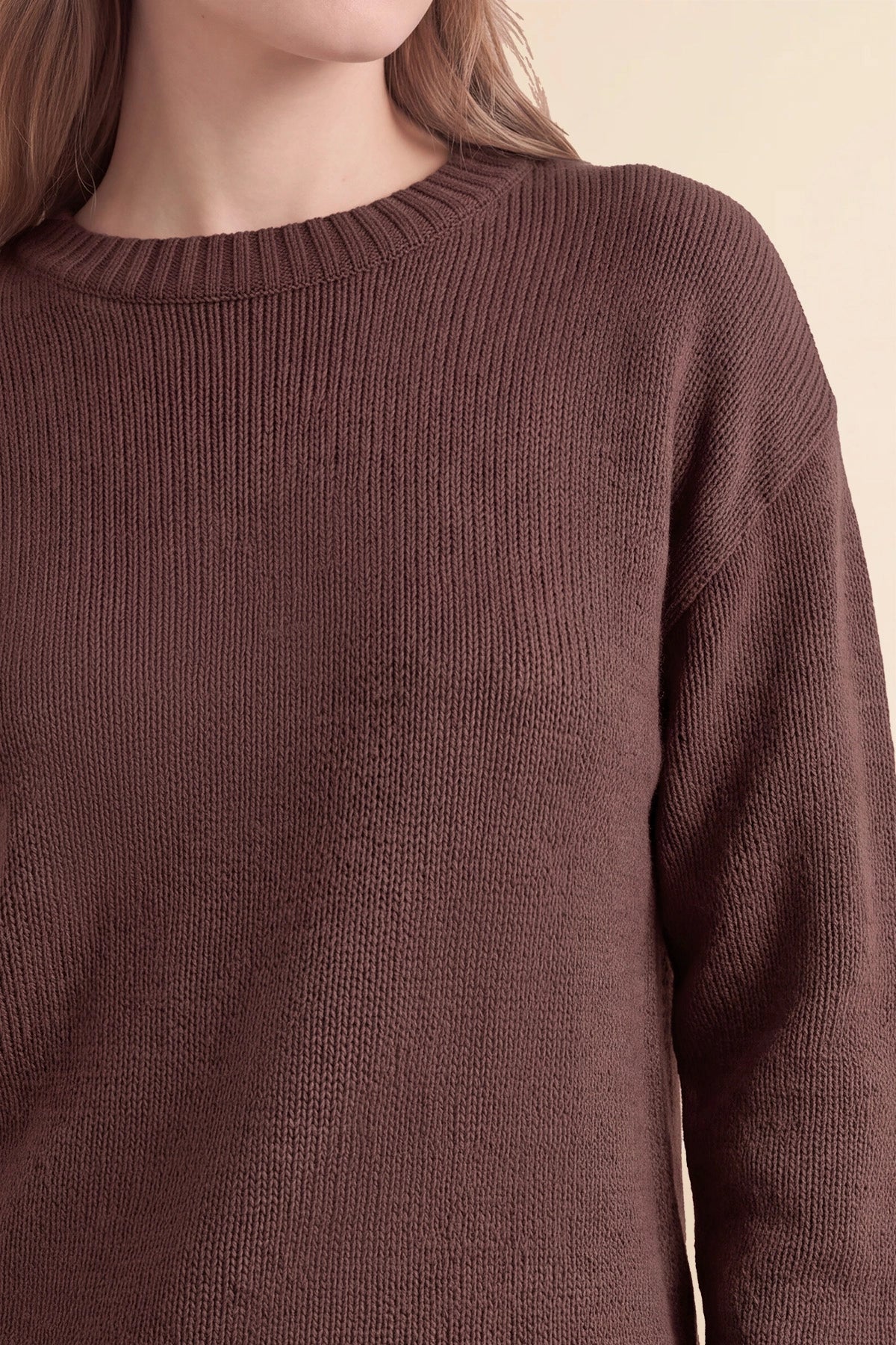 Womens Coffee Long Sleeve Sweater | Cicy Bell