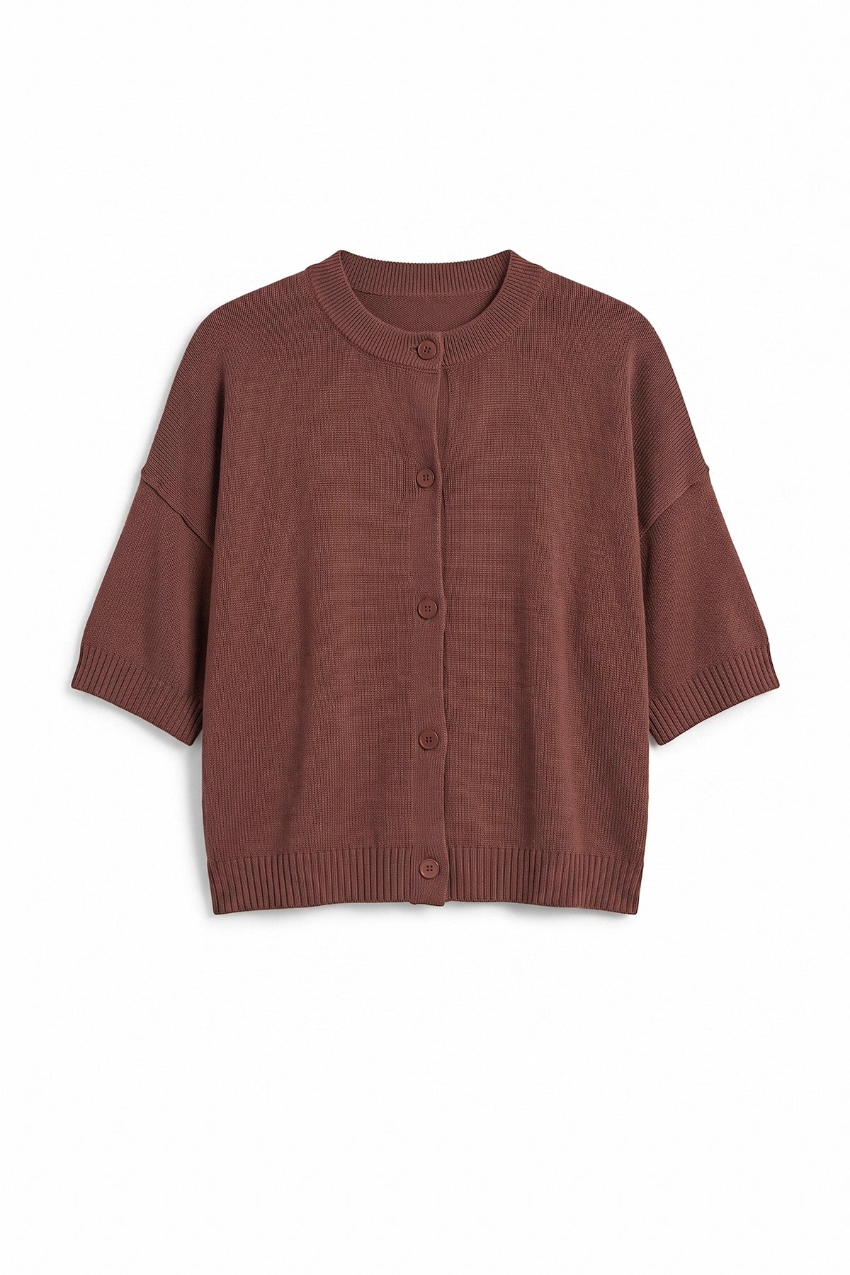 Womens Coffee Cardigan Tops | Cicy Bell