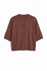 Womens Coffee Cardigan Tops | Cicy Bell