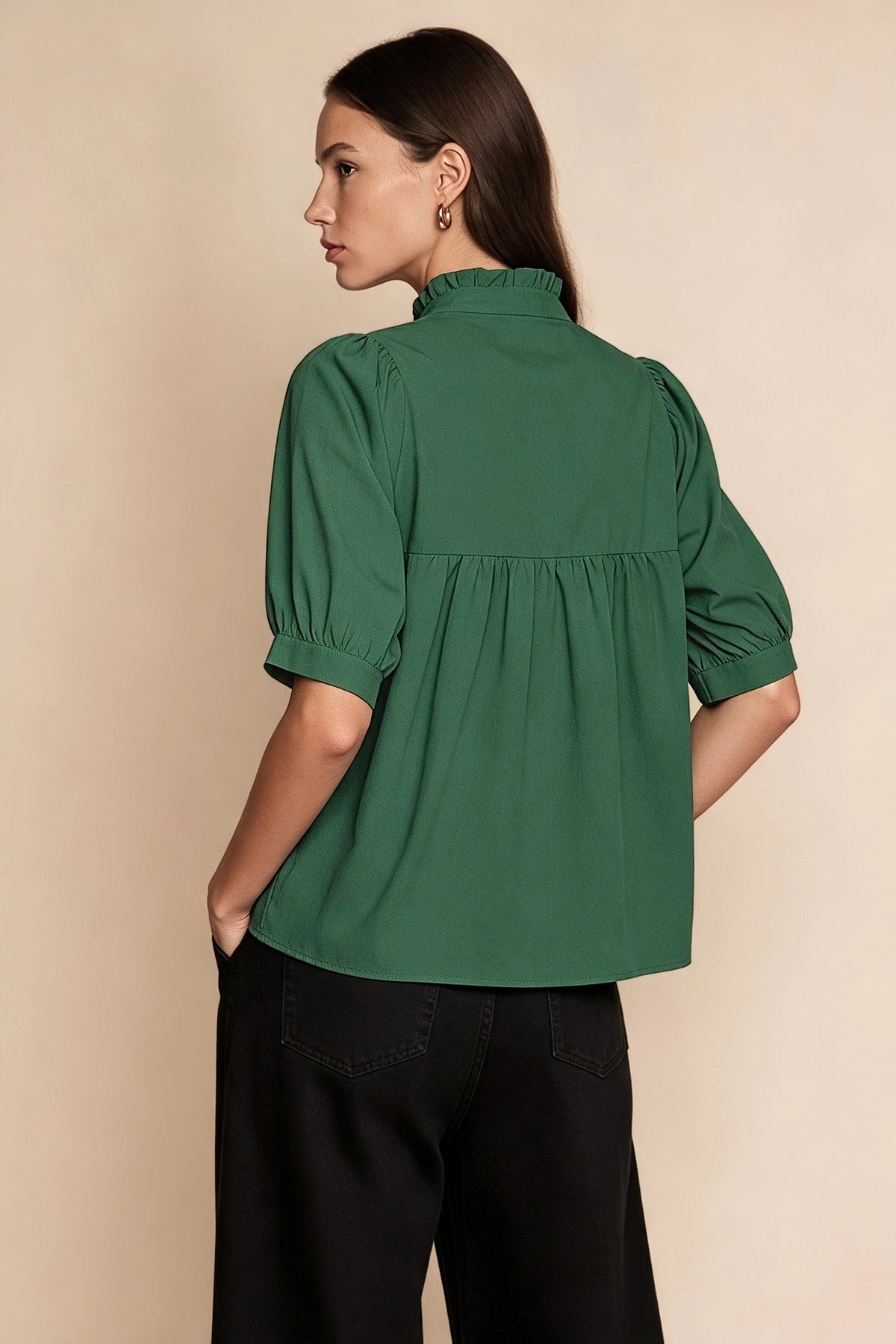 CicyBell-Women-DarkGreen-Blouse-H4E278_4.webp