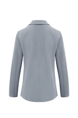 Womens Dark Grey Casual Work Blazers | CicyBell